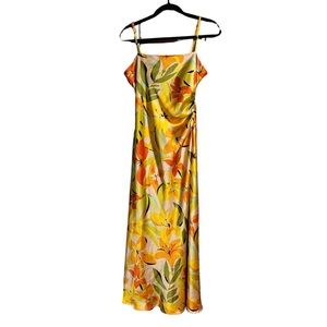 Anthropologie House of Harlow 1960 Floral Slip Dress